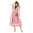 thumbnail image 2 of Robe Maxi pour Femmes en Polyester, Caftans, Robe Ample, Grande Taille, Manches Kimono, Long Kaftan, Robes de Soirée, Kaftan Décontracté d'Été, 2 of 6