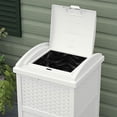 thumbnail image 3 of Suncast Cache-Poubelle Extérieur Commercial Bac à Déchets de 33 Gallons (Lot de 4), 3 of 4