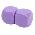 thumbnail image 1 of Ensemble de 6 Grands dés, dés de Coin Ronds Standard pour Jeu de Société Accessoires de Classe DIY, 1 of 8