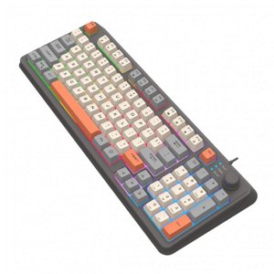 K82 Clavier mécanique filaire Compact PC Clavier avec Pad numérique 94 Clés mécaniques Gaming Clavier pour ordinateur portable shimmer