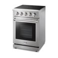 thumbnail image 2 of Thor Kitchen Cuisinière Électrique Professionnelle de 24 Pouces-HRE2401, 2 of 3