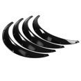 thumbnail image 4 of 4Pcs 90mm/3.5in Flexible Car Front & Rear Fender Flares Extra Wide Body Wheel Arches Universal, 4 of 8