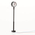 thumbnail image 4 of pitrice Model Railway Clock Lamps Train 1/87 Scale Building Layout Ho Scale Lighting, 4 of 9