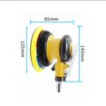 thumbnail image 3 of 5\" Air Palm Orbital Sander Random Hand Sanding Pneumatic Round, 3 of 9