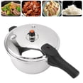 thumbnail image 1 of Stainless Steel Pressure Cooker, Electric Multi Cooker, Explosion Proof Household Pressure Cooker with Pressure Limiting Valve Handle for Open Flame, 1 of 7