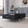 thumbnail image 2 of FM FURNITURE Kabul Coffee Table Black Wengue Engineered Wood, 2 of 7