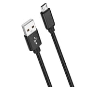 Micro USB Cable 10FT, ROFAY Android Charger Cable Data Sync and Fast Charging Nylon Braided Cord Compatible with TV Stick, PS4, Chromecast, Power Bank, Android Phone, Black