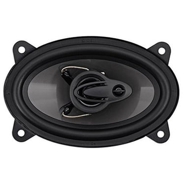 Pair Rockville RV46.3A 4x6" 3-Way Car Speakers 500 Watts/70 Watts RMS CEA Rated
