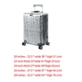 thumbnail image 1 of PVC Transparent Stone Wave Strawberry Cover Strawberry Luggage Case Wateproof Dustproof Travel Trolley Suitcase Protective Cover, 1 of 8