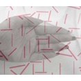 thumbnail image 4 of oneOone Viscose Chiffon Fabric Line Geometric Print Fabric By The Yard 42 Inch Wide, 4 of 4