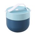 thumbnail image 2 of Oleegame 2PC Produce Storage Soup Cup Lunch Box / Mug Food Container Thermal Cup Vacuum Bento Box With Spoon For Kids Blue, 2 of 4