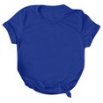 thumbnail image 4 of Weiqiqre Tops for Women Trendy Crew Neck Basic Tee - Fashion Summer Spring Tops - Oversized T Shirts for Women, 4 of 4