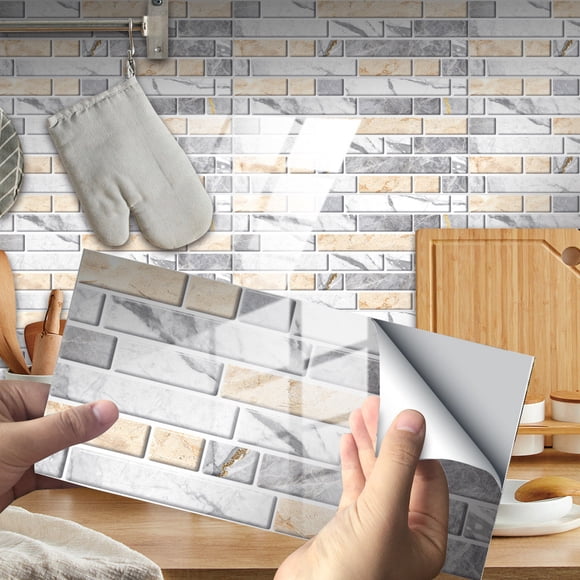 Imitation Wall Tiles Crystal Film Tile Sticker Adhesive Floor Sticker Hot