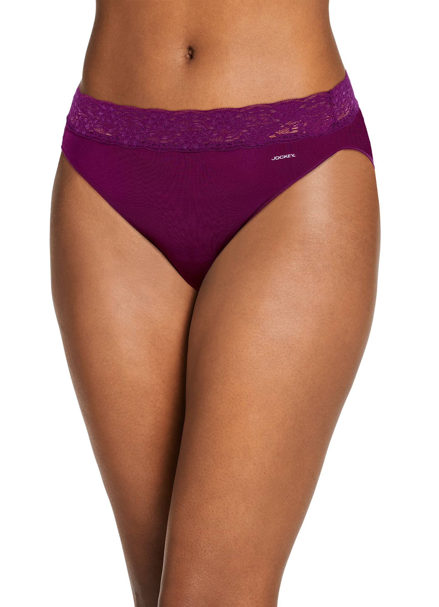 Jockey No Panty Line Promise Tactel Lace Bikini