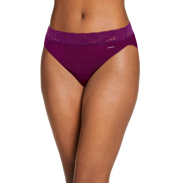 Jockey No Panty Line Promise Tactel Lace Bikini