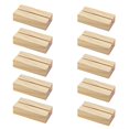 thumbnail image 1 of Modern Wooden Display Rack for Postcards and Photos Versatile Home Organizer with Sleek Minimalist Design 10PCS, 1 of 5