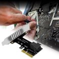 thumbnail image 4 of Carte d'Extension PCIe X4 vers SFF8643, Transmission Haute Vitesse, PCIe Universelle vers U2, SSD NVMe Riser, Adaptateur de Lecteur à Semi-Conducteurs, 4 of 8