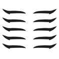 thumbnail image 1 of Amdohai Eyeliner Sticker Double Eyelid Tape Glitter Eyeliner Eyeshadow Sticker Eye Makeup Tool, 1 of 7