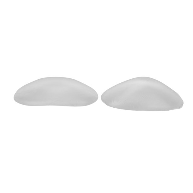 2pcs Épaule Pads Silicone Souple Auto-Adhésif Empêcher Glissement Épaule Réutilisable Push Up PadsTransparent