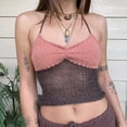 thumbnail image 3 of Cameland Camisoles Décontractées pour Femmes, Printemps Été, Couleur Unie Douce, Col Rond, 3 of 9