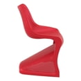 thumbnail image 4 of Siesta ISP048-RED Bloom Chaise de Salle à Manger Rouge - Ensemble de 2, 4 of 11