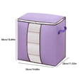 thumbnail image 2 of EGNMCR Conteneurs de Rangement, Rangement de Cuisine & Organisation Rangement Robuste avec Poignées Renforcées Sacs de Rangement Extra Larges pour Vêtements Sac Fourre-Tout Double Fermeture Éclair pour Gain de Place Poche de Rangement de Voyage, 2 of 5