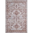 thumbnail image 1 of Rug Ease Abril Mink and Terracotta Area Rug, 1 of 5
