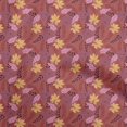 thumbnail image 1 of oneOone Polyester Spandex Pink Fabric Tropical Leaf Craft Projects Decor Fabric Printed By The Yard 56 Inch Wide, 1 of 5
