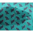 thumbnail image 4 of oneOone Viscose Chiffon Fabric Floral & Paisley Block Printed Fabric 1 Yard 42 Inch Wide, 4 of 4