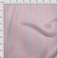 thumbnail image 4 of oneOone Polyester Spandex Pink Fabric Stripes Sewing Craft Projects Fabric Prints By Yard 56 Inch Wide, 4 of 4