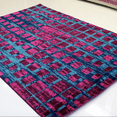 thumbnail image 4 of Ladole Rugs Pink Turquoise Blue Indoor Outdoor Area Rug Mat Carpet Runner for Living Bed room Entry way Patio Small Medium Large Long Non Slip Skid Size 3x5. 4x6, 5 x 8, 7 x 10, 9 by 12, 11 feet ft, 4 of 4