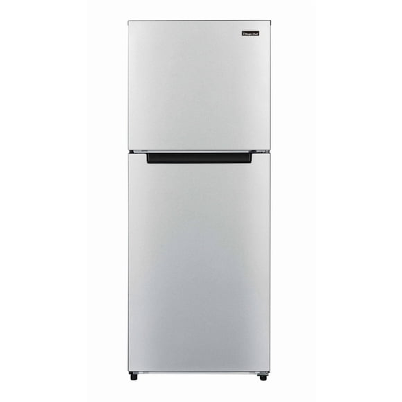 Magic Chef Réfrigérateur de 10,1 pi³ avec congélateur supérieur, acier platine, ENERGY STAR®