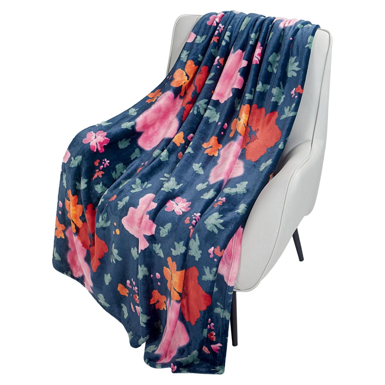 HOMETRENDS Velvet Plush Throw