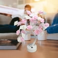 thumbnail image 4 of Beautiful Rose Bouquet LED Tree Table Lamp Lights Party Wedding Home Decor Gift, 4 of 8