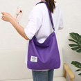 thumbnail image 4 of ORUYROP Sac à Bandoulière Rétro en Toile Grande Taille pour Femmes Sac à Main Décontracté, 4 of 6