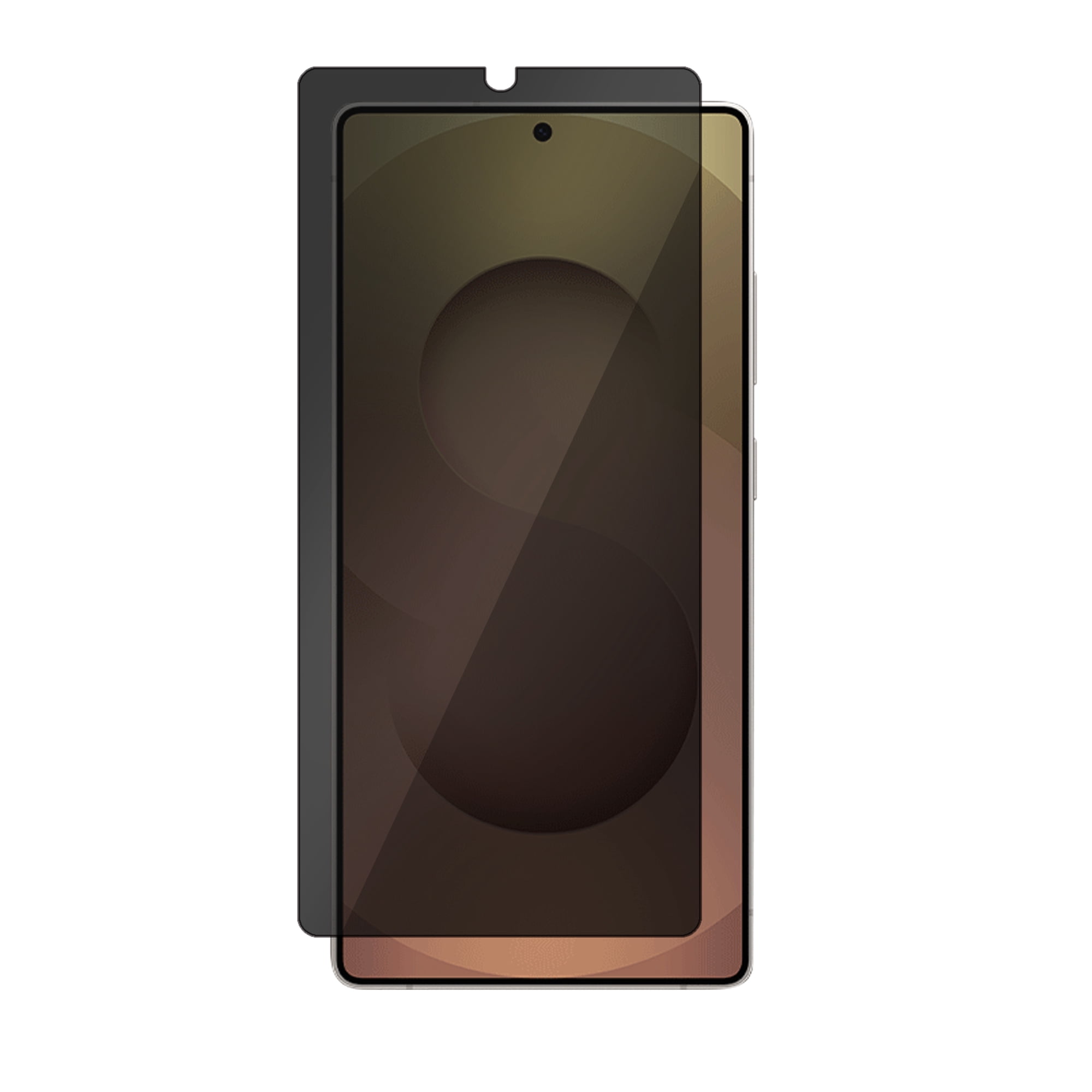 Onn. Protection d'écran en verre de confidentialité pour Samsung S25 Ultra avec plateau d'application facile