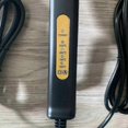 thumbnail image 2 of (EU PLUG)Flat Iron Mini For Short Hair Temperature Adjustable, 1/2 Inch Mini Travel Hair Straightener, Small Portable Ceramic Hair Straightener , Black, 2 of 5