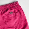 thumbnail image 3 of Plebaso Men's Beach Shorts Lightweight Casual Shorts Solid Color Drawstring Summer Shorts with Pockets, 3 of 5