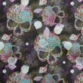 thumbnail image 1 of oneOone Silk Tabby Wine Fabric Skull Sewing Craft Projects Fabric Prints By Yard 42 Inch Wide, 1 of 5