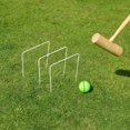 thumbnail image 3 of CNKOO Croquet Square Wickets Replacement Gate Game Goal Heavy White Iron 9 Pcs, 3 of 6