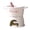 White, variant on Fondue Cup Chocolate Melting Mug Warmer with Fork Ceramic Fondue Pot for Cheese Caramel and Chocolate Cooking Utensils