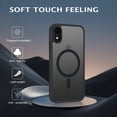 thumbnail image 3 of iPhone XR Phone Case, BENTOBEN Phone Case iPhone XR Magnetic Case Compatible with Mag-safe Translucent Matte Slim Shockproof Anti-Fingerprint Anti-Scratch Cover for iPhone XR 6.1", 3 of 10
