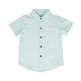 thumbnail image 1 of Chemisier et Chemise à Manches Courtes Col Rabattu, Chemises pour Enfants Manches Courtes Graphique Chemise Fine Unie Décontractée pour Garçon de 3-11 Ans Chemise à Manches Courtes pour Enfants, 1 of 3