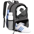 thumbnail image 1 of EIGTHTAIL Sac de Soccer Conception Imperméable Sac de Basketball Poches Externes Sac à Dos de Basketball Bleu, 1 of 2