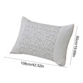 thumbnail image 3 of Fesfesfes Thickened European Style Pillowcase and Pillow Towel Jacquards Pattern Bedding Set,Soft Durable Decorative Pillow Covers for Bedroom(19.7x42.5 Inch), 3 of 5