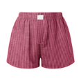 thumbnail image 4 of 2025 Shorts pour Femmes Mignons Doux Shorts de Bain Femmes Shorts Boxeur à Rayures Imprimées Shorts pour Femmes Décontractés Shorts à Cordon pour Femmes Robe Courte d'Été Décontractée pour Femmes Shorts pour Femmes Grande Taille, 4 of 5