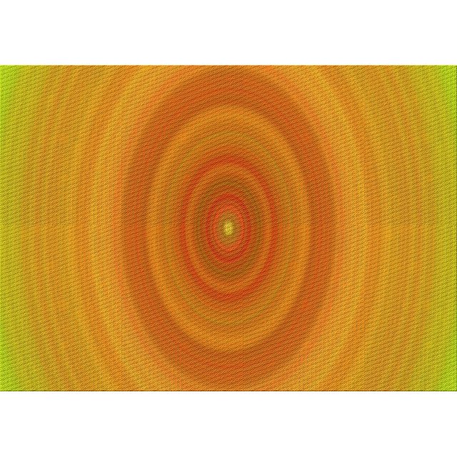 Ahgly Company Tapis d'Intérieur Rectangulaire Transitionnel Orange Rouge Orange Lavable à la Machine, 2 Pieds x 3 Pieds