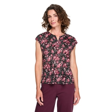 Iyla Women's Burnout Knit Top