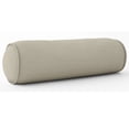 thumbnail image 1 of Coussin traversin en chenille - Taupe, 1 of 5