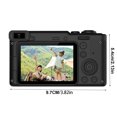 thumbnail image 2 of Lksixu Mini Digital Camera.4-inch 1080P Front And Rear Camera 8x Digital Zoom Capables Of Photos Recording Videos Photography Student Camera With Bracket digital cameras Electronics for Home Office, 2 of 8
